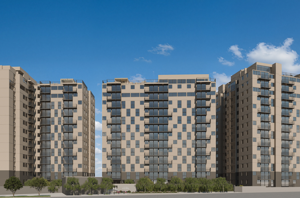 Fachada de Solaris de Grupo Santa Maria